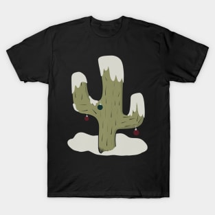 Holiday Snow capped Cactus T-Shirt